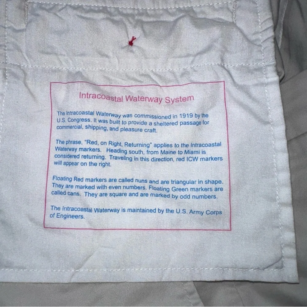 Southern‎ Tide Intercoastal Performance Pants 40x29 Beige 5 Pocket Stretch EUC